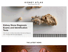 Tablet Screenshot of kidneyatlas.org